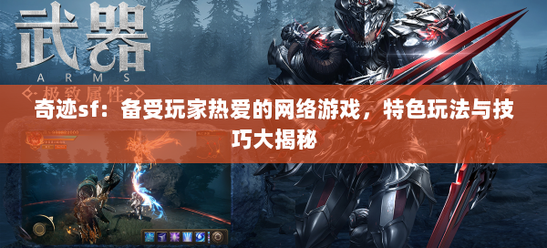 奇迹sf：备受玩家热爱的网络游戏，特色玩法与技巧大揭秘  第2张